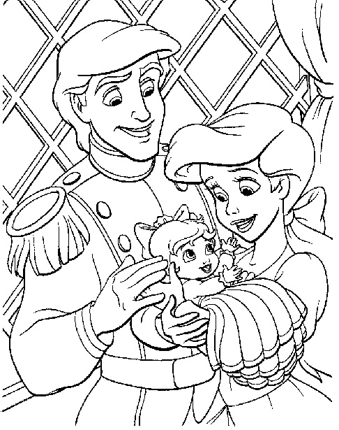 colouring pages ariel - Google Search | Coloring Pages | Pinterest