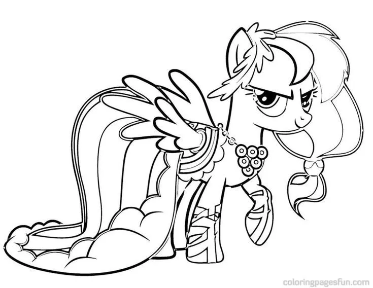 Colouring Pages Kids on Pinterest | Palace Pets, Equestria Girls ...