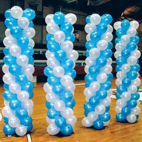 Decoración con globos "Columnas de globos" Multifiesta www ...