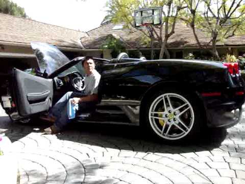 Combirtiendo un Ferrari Negro F430 Convertible - YouTube