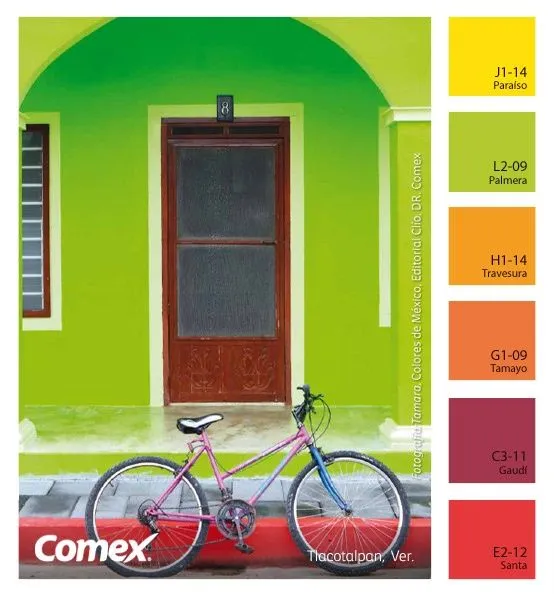 Comex / El color de Tlacotalpan | verde | Pinterest