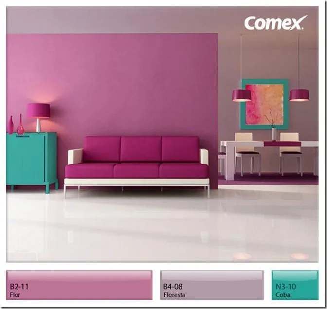 Tips Comex: Propuestas de color para tu hogar. | Comex San Juan ...