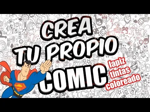 COMO HACER TU PROPIO CÓMIC EN TRES PASOS / How to draw a comic ...