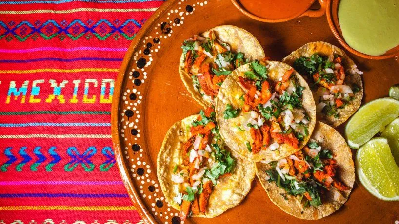 Comida típica de México: los tacos