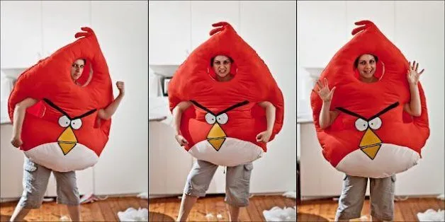 Como hacer un disfraz de Angry Bird | Todo Manualidades