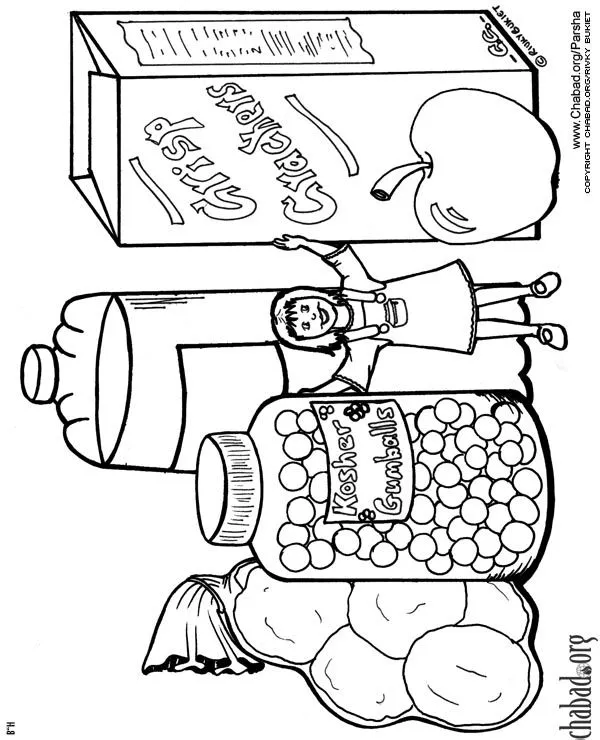 Dibujos de alimentos para colorear e imprimir - Imagui