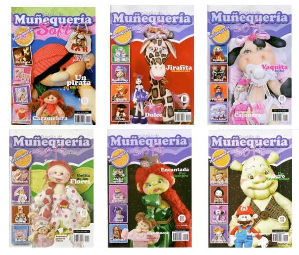 Revistas de manualidades Gratis: Revistas Muñecas Soft gratis