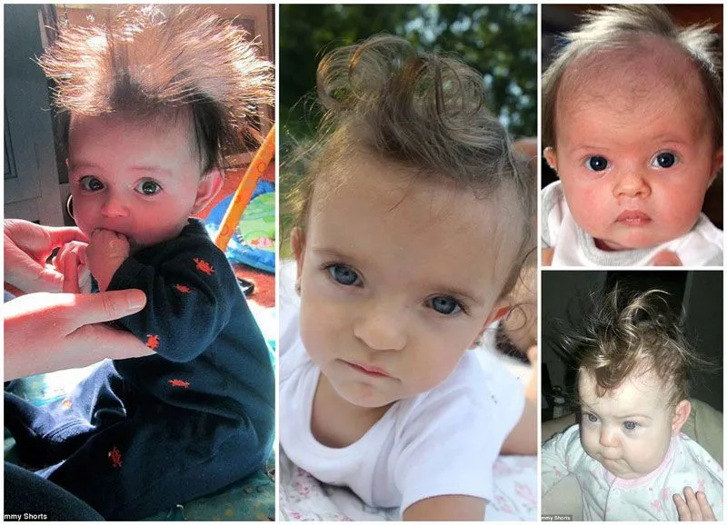 La competencia más extraña de peinados para bebes! ~ Dosis Tecnologica