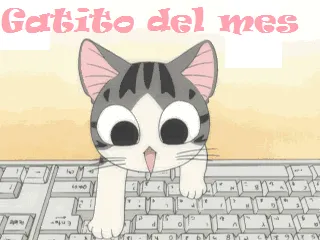 me complace mencionar que me encontre un gatito anime bien kawaii ... me complace mencionar que me encontre un gatito anime bien kawaii ...
