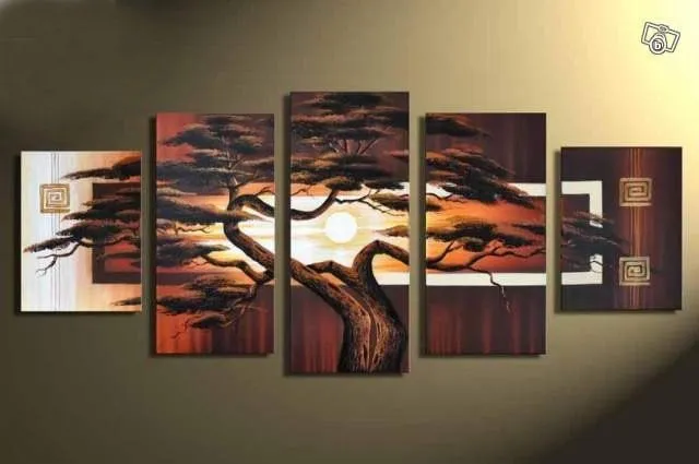 Compra africano del arte de árboles online al por mayor de China ...