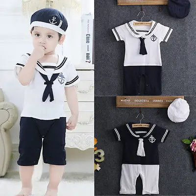Compra bebé traje de marinero online al por mayor de China ...