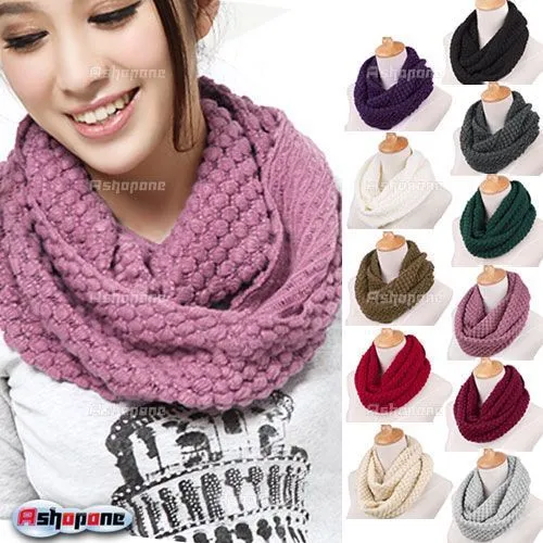 Compra círculo bufanda de lana online al por mayor de China ...