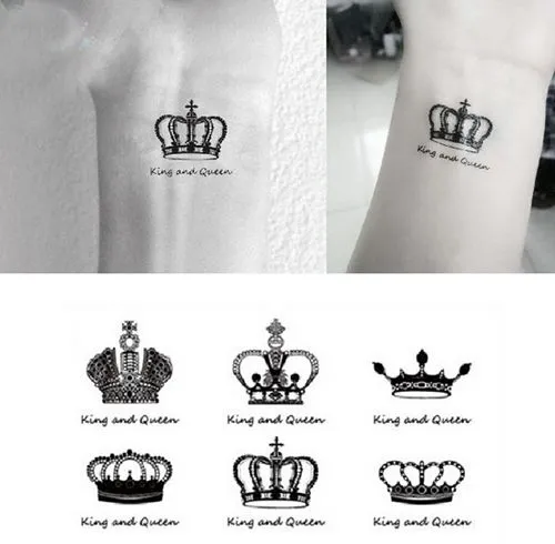 Compra corona de tatuajes temporales online al por mayor de China ...