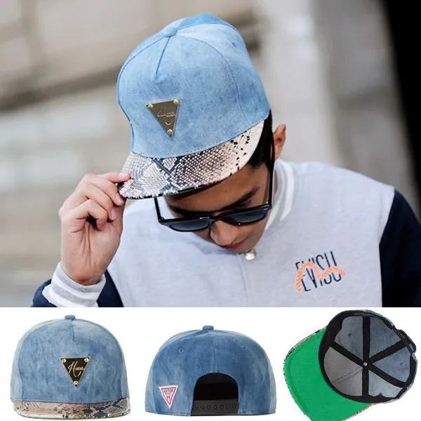 Compra gorras azules de mezclilla online al por mayor de China ...