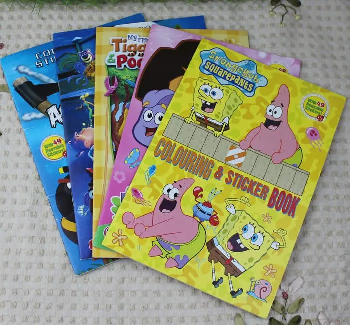 Compra libro para colorear dibujos animados online al por mayor de ...