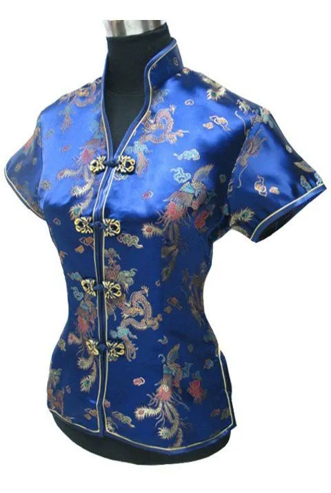 Compra para mujer camisas de satén online al por mayor de China ...