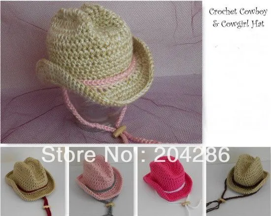 Compra patrón de crochet sombrero de vaquero del bebé online al ...