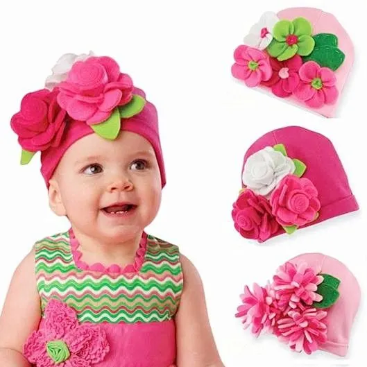 Sombreros de tela para bebé - Imagui
