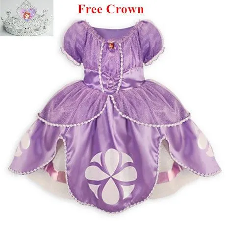 Compra vestido de la princesa sofia online al por mayor de China ...