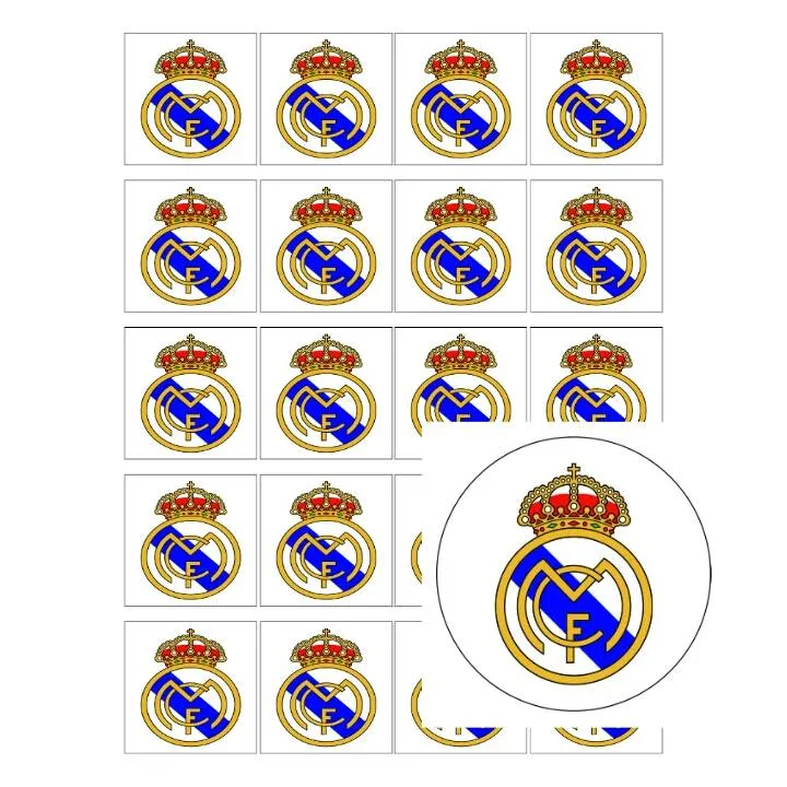 Comprar Escudo Real Madrid - Impresiones en papel comestiblr online