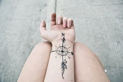 compus tattoo | Tumblr
