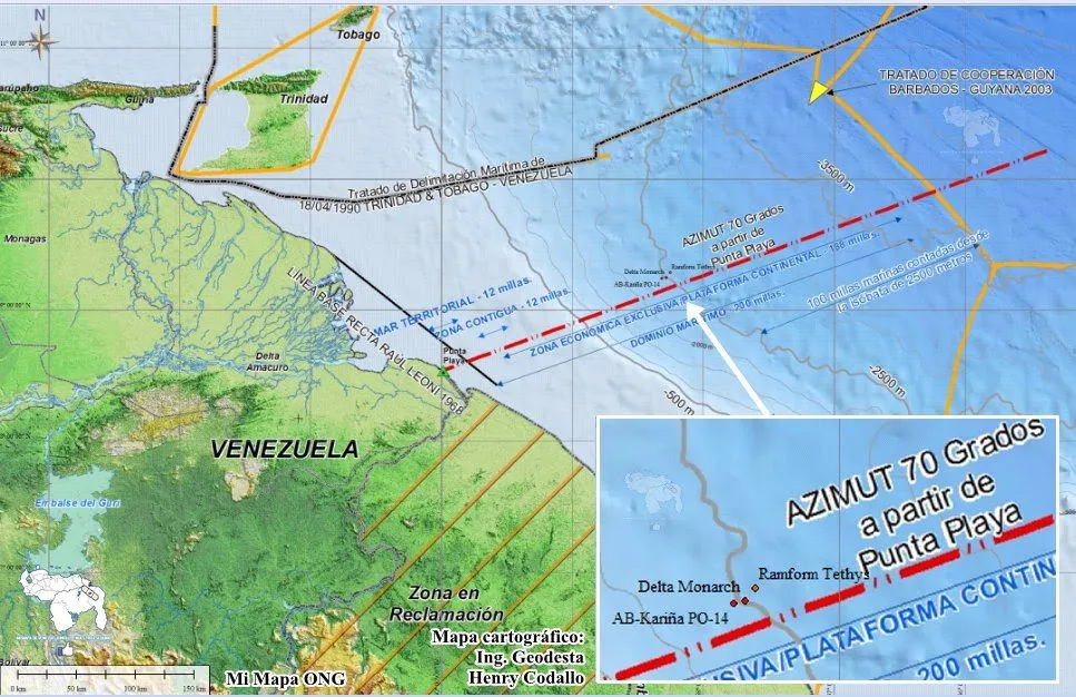 Comunicado de la ONG Mi Mapa de Venezuela incluye nuestro Esequibo -  LaPatilla.com