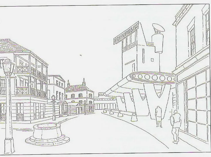 Comunidad urbana dibujo - Imagui