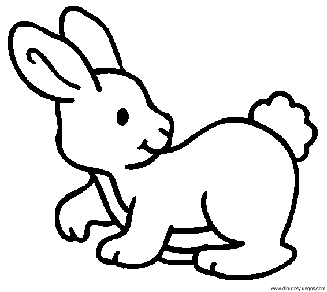 Dibujos para colorear conejitos bebés - Imagui