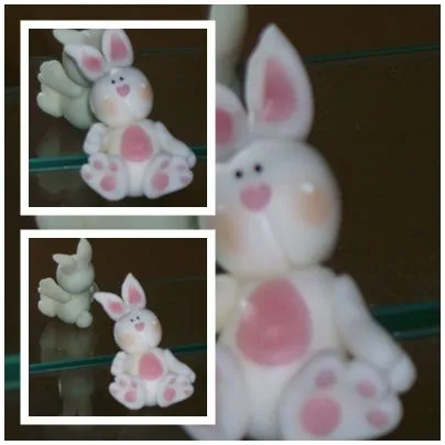 Como hacer conejos en porcelana fria - Imagui