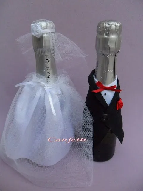Confetti Dulces Momentos: Souvenir para casamiento - botellitas de ...