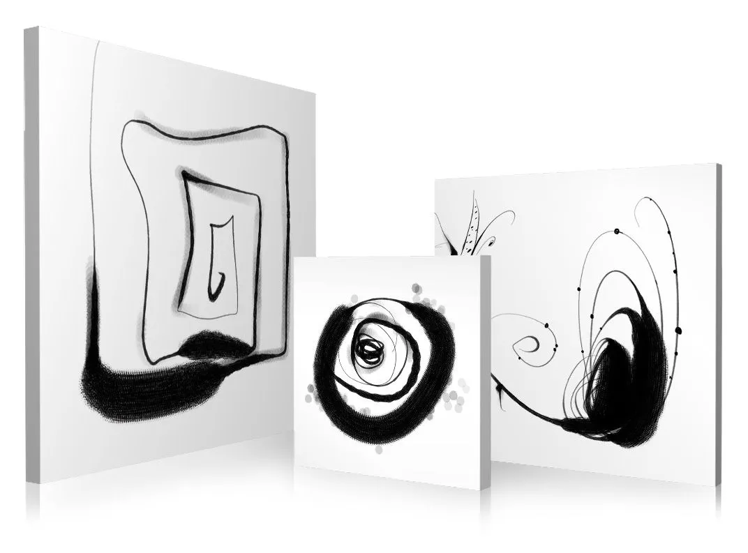 Conjunto de 3 cuadros de diseño GRAPHIC ( Este producto ya no se ... Conjunto de 3 cuadros de diseño GRAPHIC ( Este producto ya no se ...