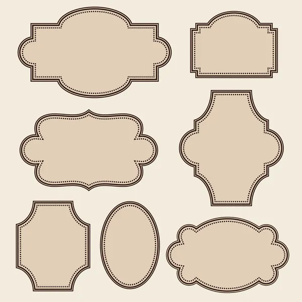 conjunto de cuadros Vintage — Vector stock © sntpzh #28997989 conjunto de cuadros Vintage — Vector stock © sntpzh #28997989
