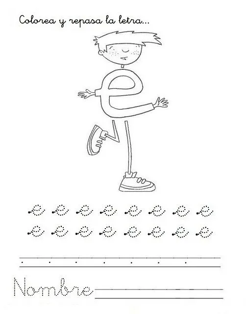 CONOCEMOS A LA LETRA E | Reducándonos CONOCEMOS A LA LETRA E | Reducándonos