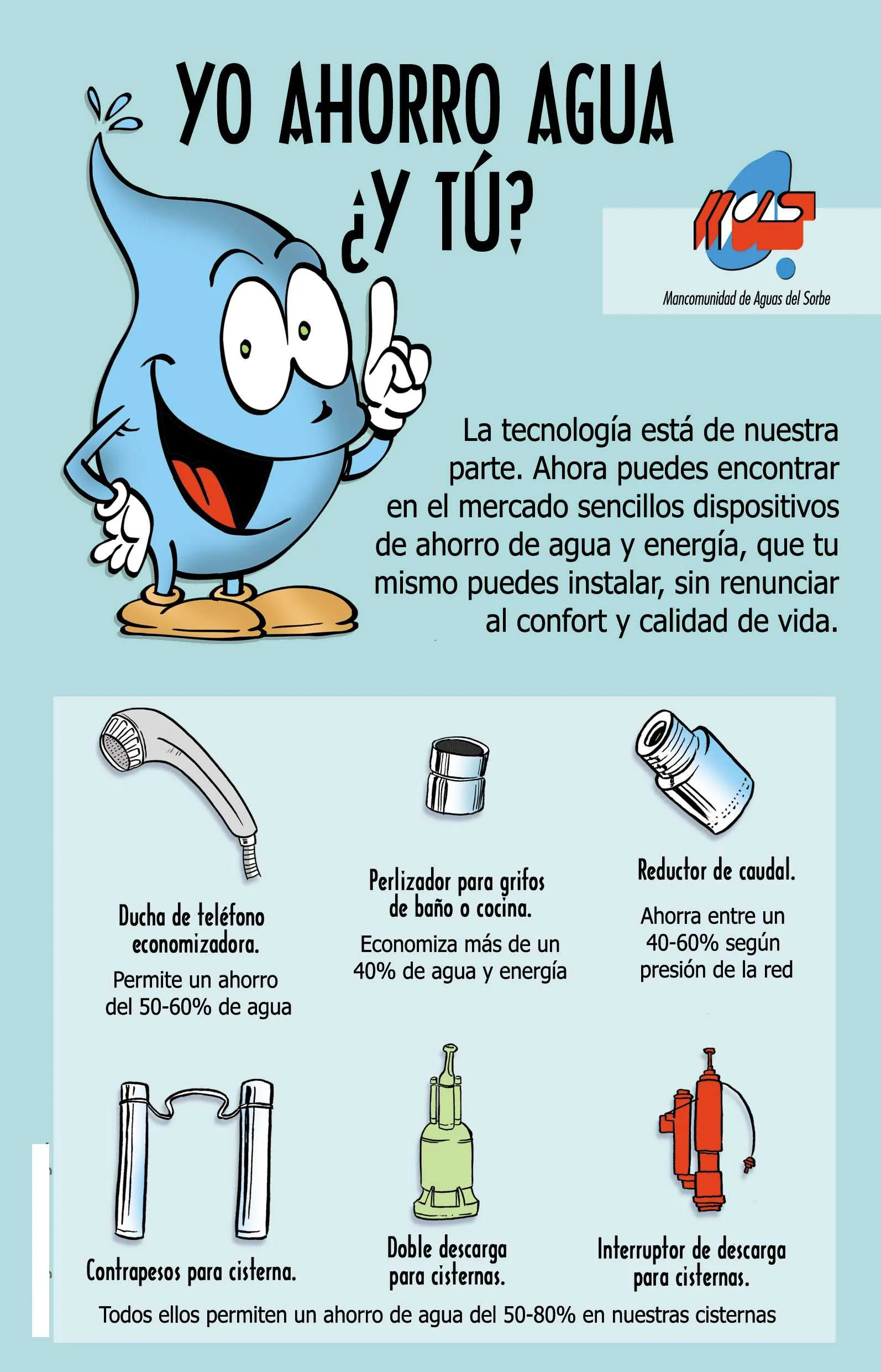 Consejos para ahorrar agua - Mancomunidad de Aguas del Sorbe Consejos para ahorrar agua - Mancomunidad de Aguas del Sorbe