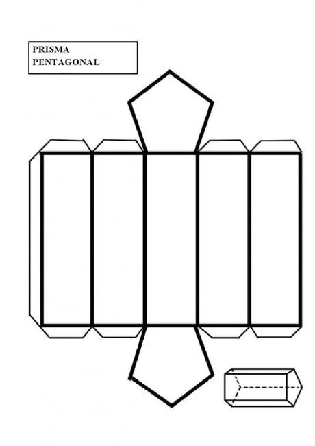 Construir un prisma pentagonal - Paperblog