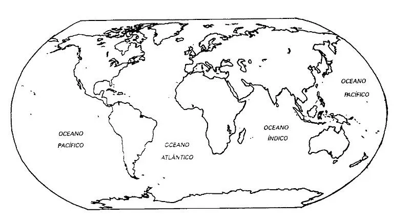Mapa do continente americano para imprimir e colorir - Imagui