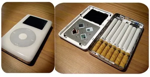Convierte tu viejo Ipod en una cigarrera