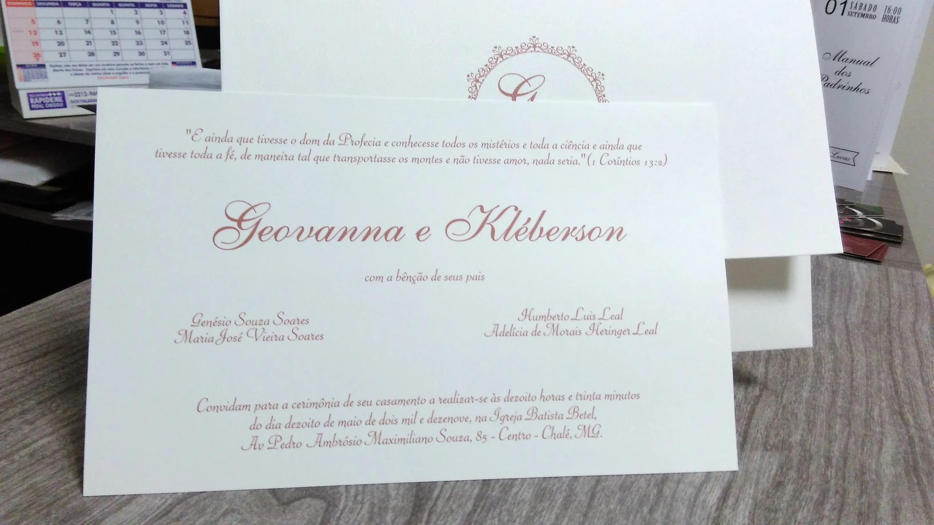 Convite Casamento - Modelo Carta | Elo7 Produtos Especiais Convite Casamento - Modelo Carta | Elo7 Produtos Especiais