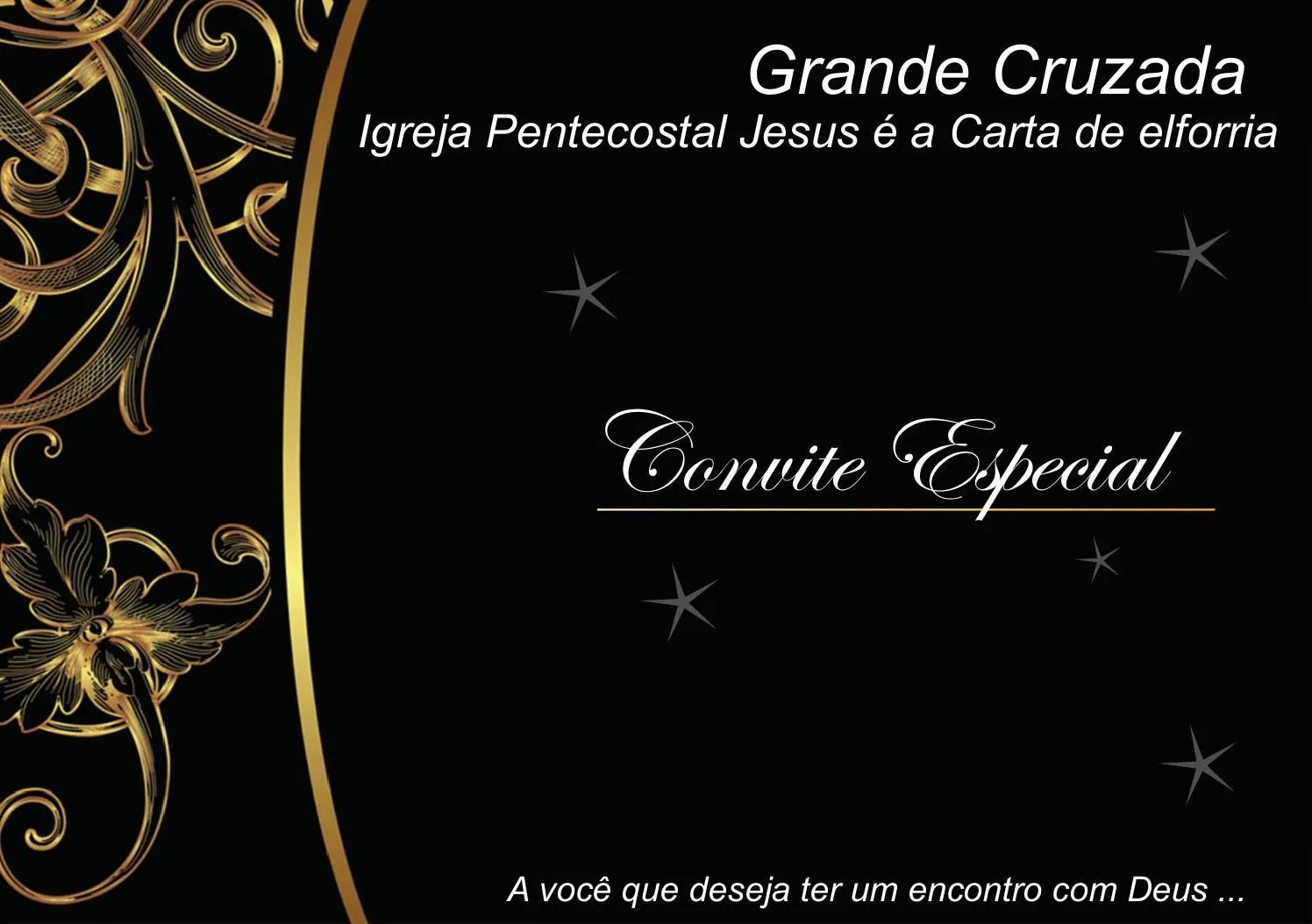 Convite Igreja Pentecostal Jesus é a Carta de elforria by Carlos Miguel - Issuu Convite Igreja Pentecostal Jesus é a Carta de elforria by Carlos Miguel - Issuu