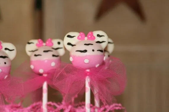 Cookies ORIGINAL DESIGN Minnie Mouse Inspired Hot Pink and Zebra Print ...