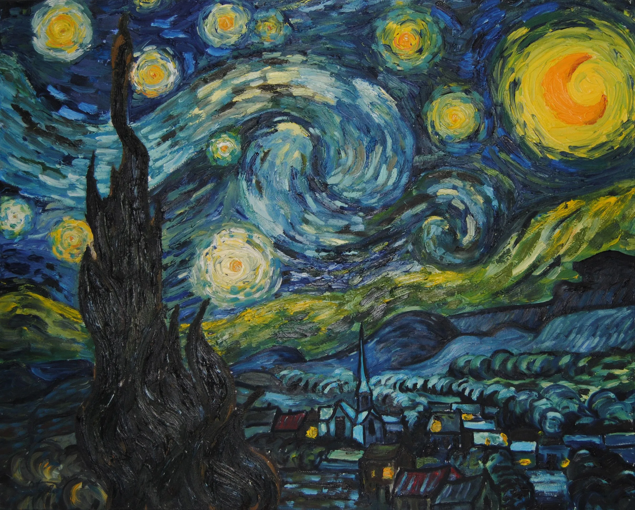 COPIA-Noche estrellada – Van Gogh | retratospaloma COPIA-Noche estrellada – Van Gogh | retratospaloma
