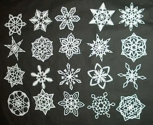 Como hacer copos nieve de papel | Manualidades Infantiles Como hacer copos nieve de papel | Manualidades Infantiles
