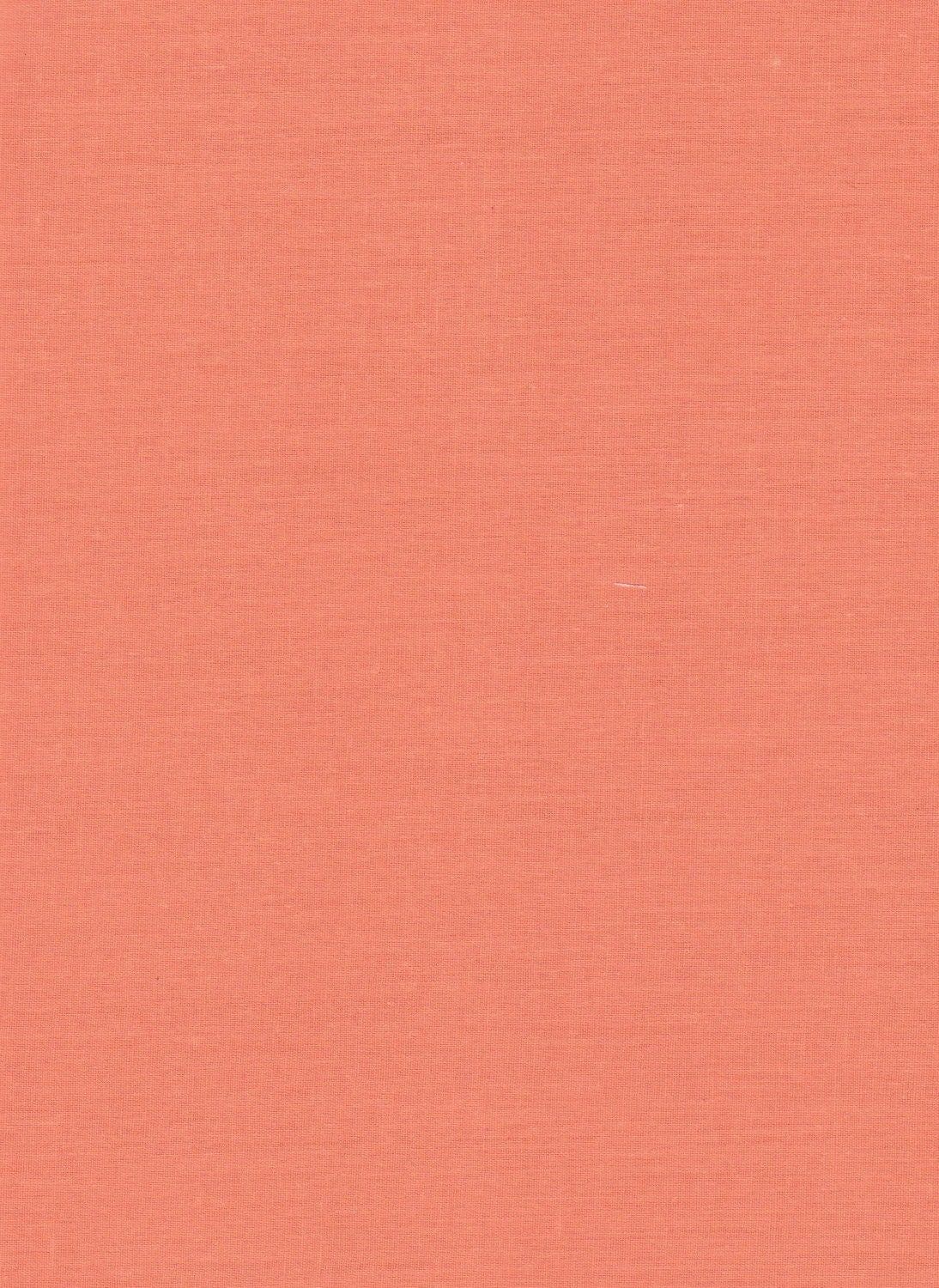 Coral Color Cotton Palencia Fabric. by FabricOdyssey on Etsy Coral Color Cotton Palencia Fabric. by FabricOdyssey on Etsy