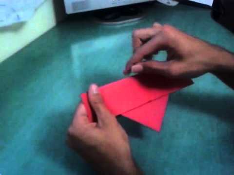 Hacer un corazón con alas de papel - Figuritas con origami - YouTube