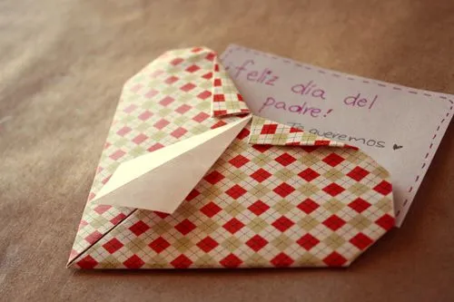 Corazon Camisa de papel - Papiroflexia // Dia del padre [pocket+ ... Corazon Camisa de papel - Papiroflexia // Dia del padre [pocket+ ...