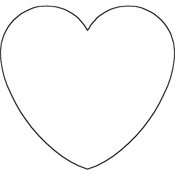 Corazon | Corazones imprimibles, Corazones, Molde de corazon Corazon | Corazones imprimibles, Corazones, Molde de corazon