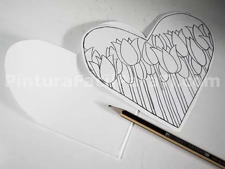 Dibujar corazones a lapiz - Imagui