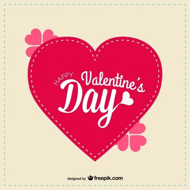 Corazón rojo de Amor para saludo de San Valentín | Descargar ...