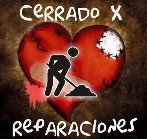 Corazón Roto - Cerrado por Reparaciones - Solo Imagenes, Frases ...