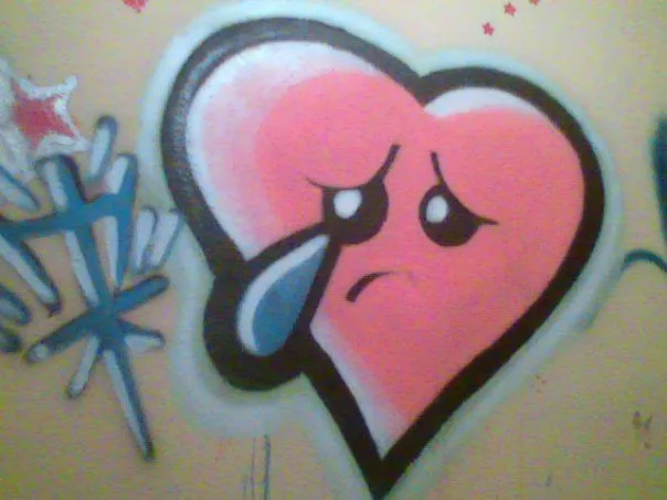 Graffitis de tristeza - Imagui